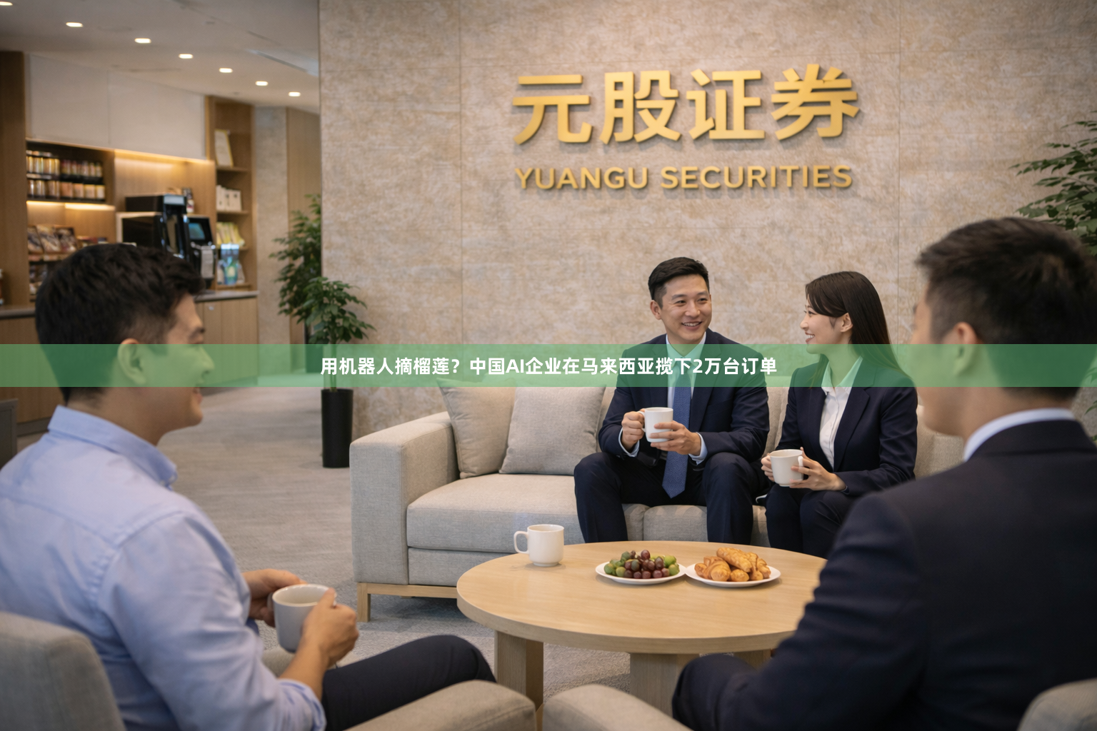 用机器人摘榴莲？中国AI企业在马来西亚揽下2万台订单